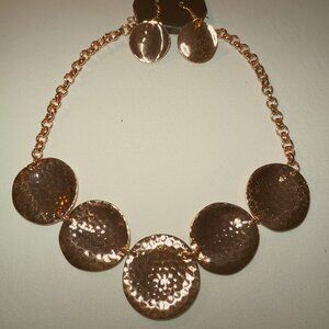 Paparazzi Necklace- First Impressions - Copper Set